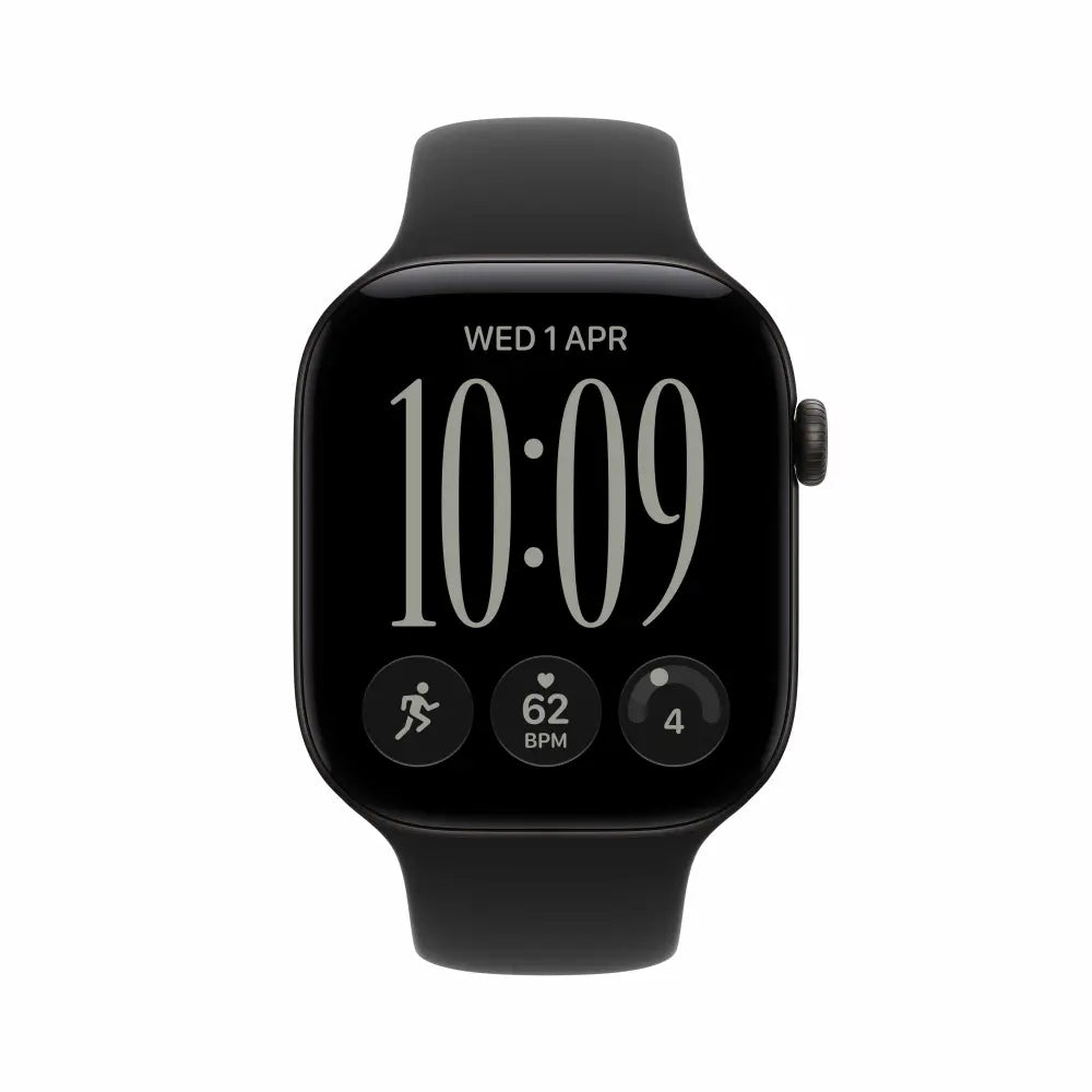 i-Watch Series 12 GPS + Cellular with 2 Straps & Magnetic Watch Charger (1 Year Warranty)