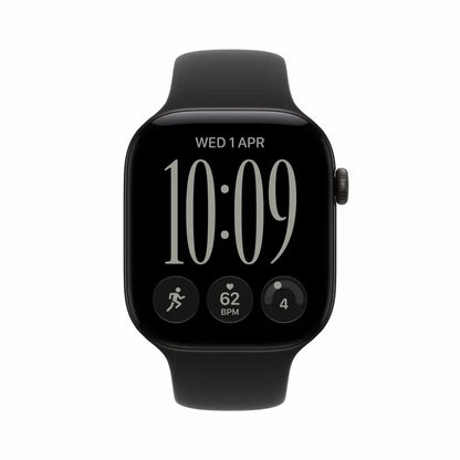 i-Watch Series 12 GPS + Cellular with 2 Straps & Magnetic Watch Charger (1 Year Warranty)