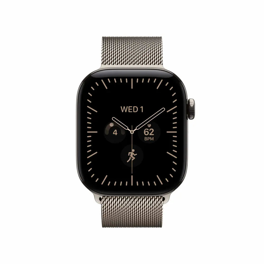 i-Watch Series 12 GPS + Cellular with 2 Straps & Magnetic Watch Charger (1 Year Warranty)